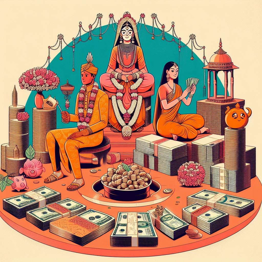 How much do indians really spend on weddings