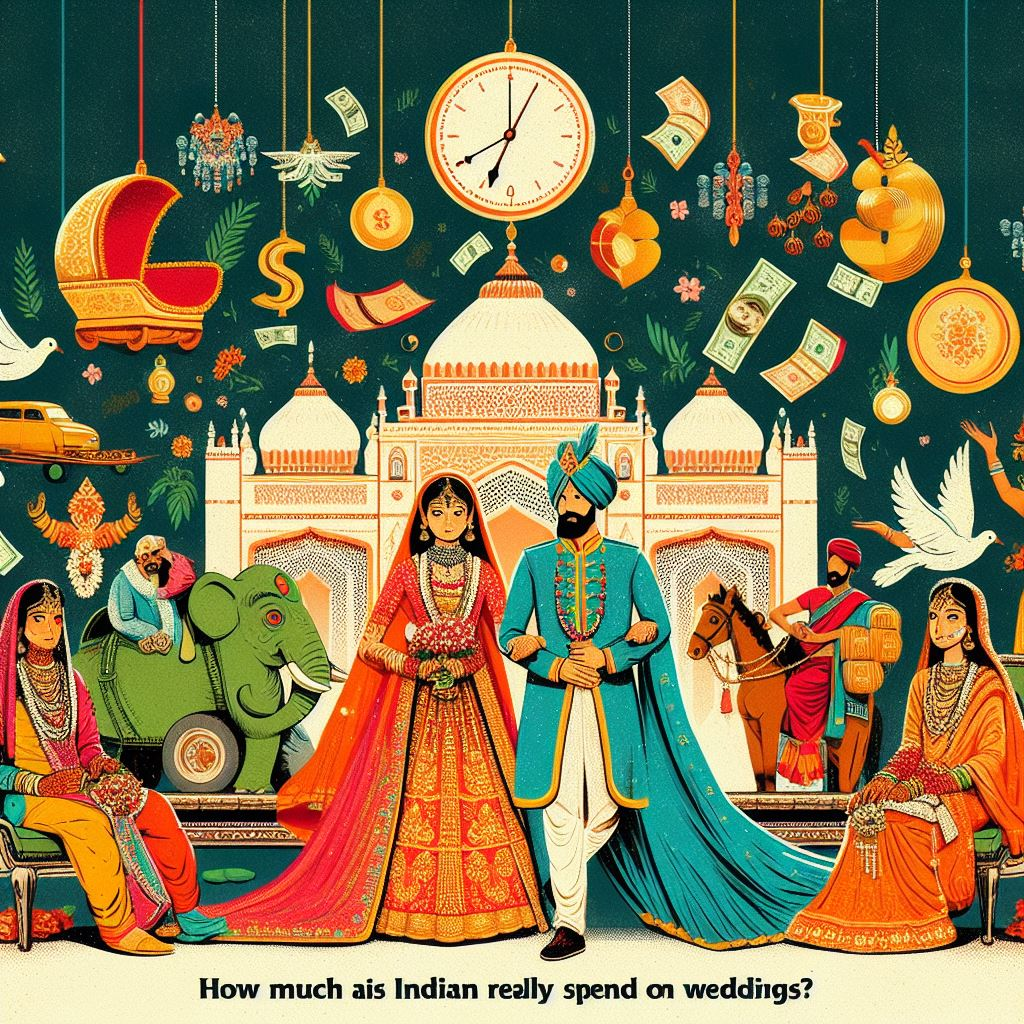 How much do indians really spend on weddings
