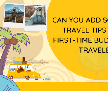 first time budget travelers