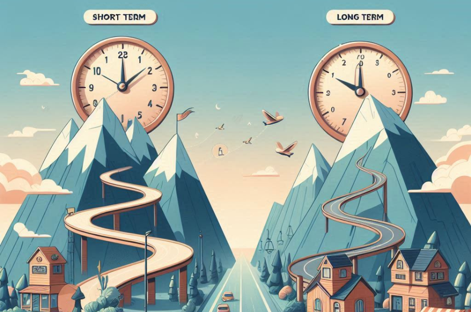 short term vs long term goals