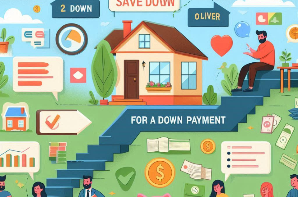 how to save for a down payment
