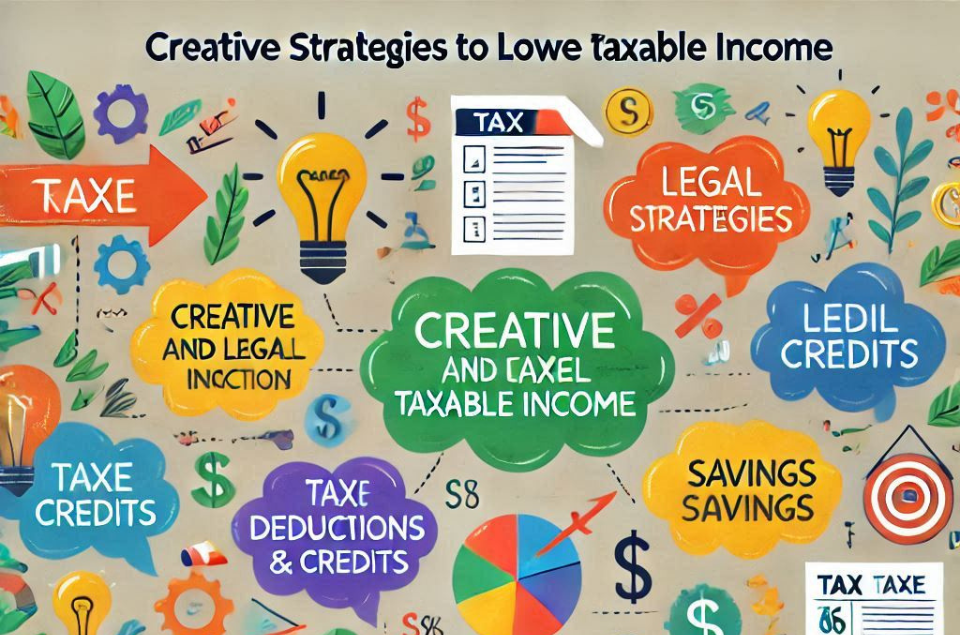 ways to lower taxable income